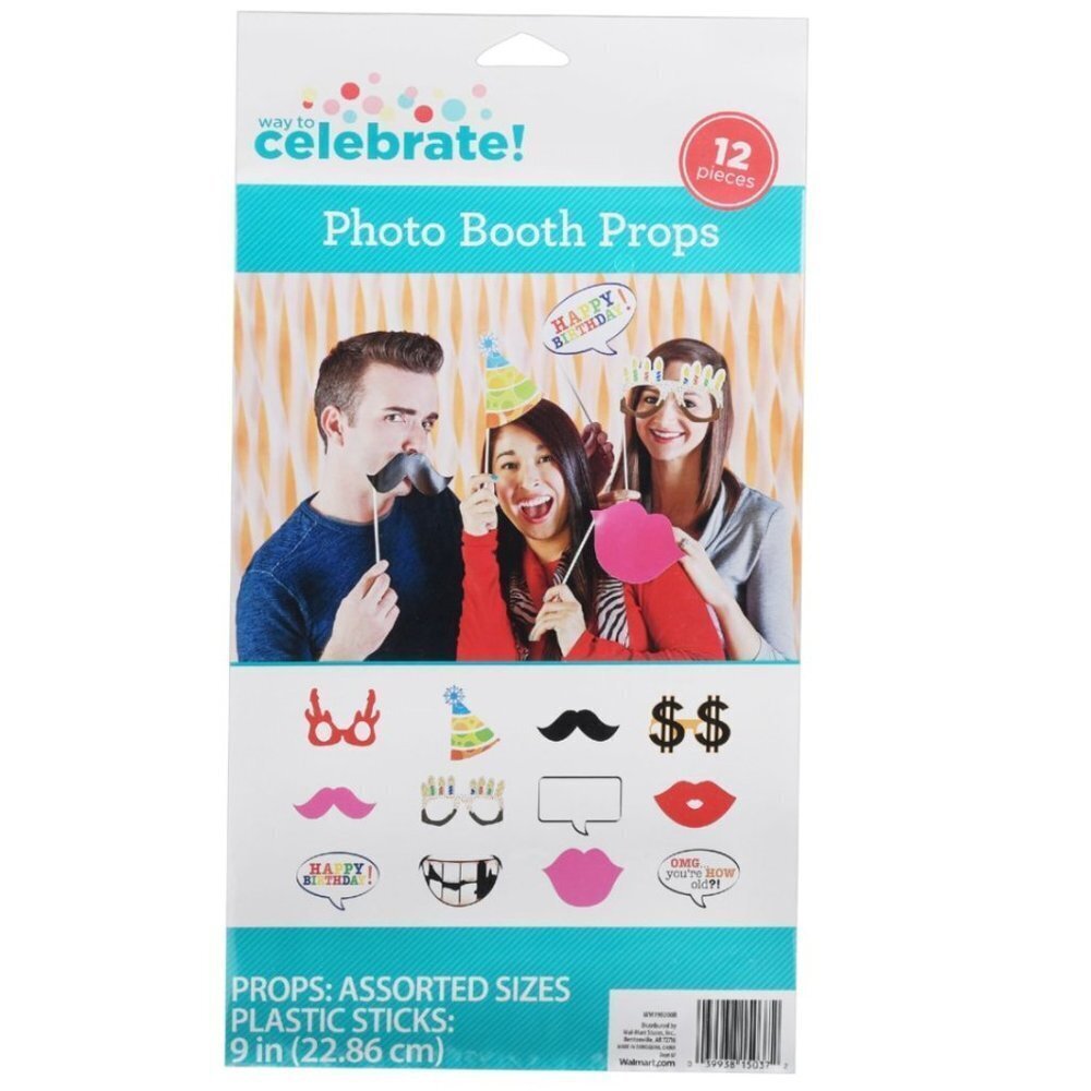 Way To Celebrate Photo Booth Props